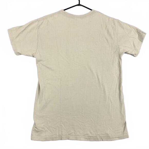Cabelas Worlds Foremost Outfitter Mens Size M Beige TShirt - Picture 2 of 6
